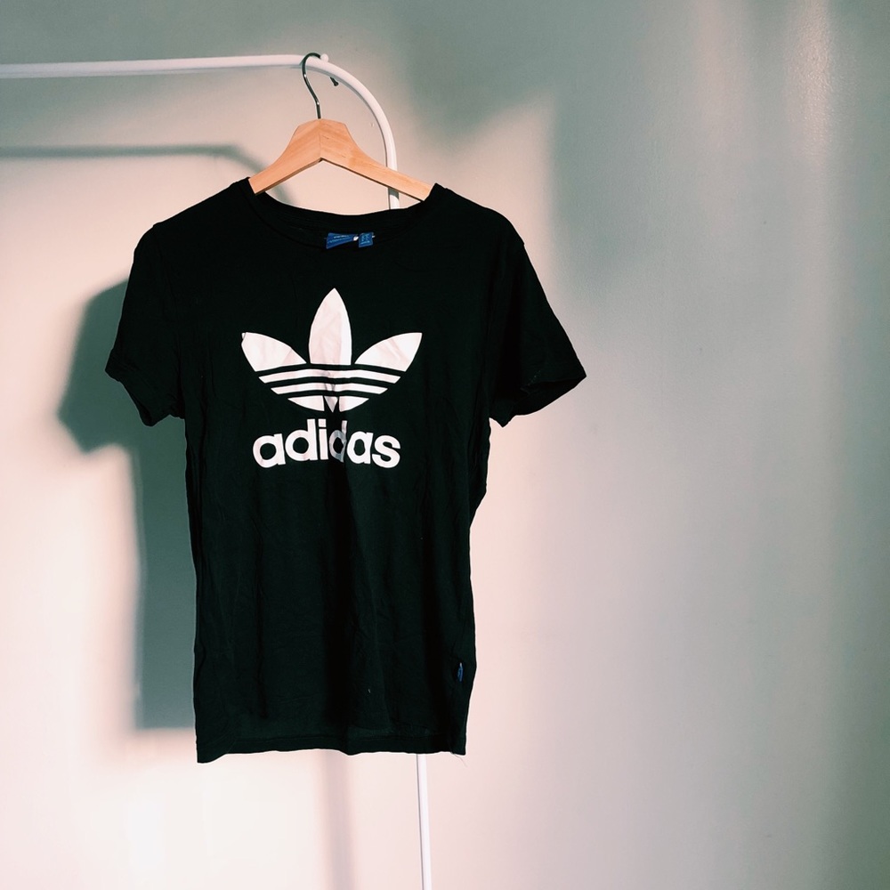 adidas logo shirt